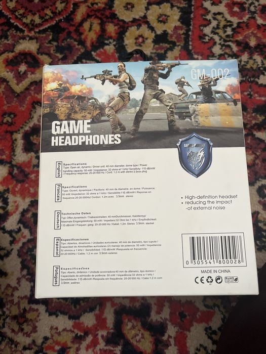 Игровой науишник Gm-002