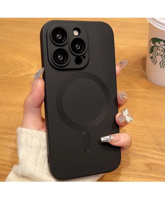 Iphone 16 16 PRO 16 PLUS 17 PRO MAX - Husa Magnetica Ultra Slim Neagra