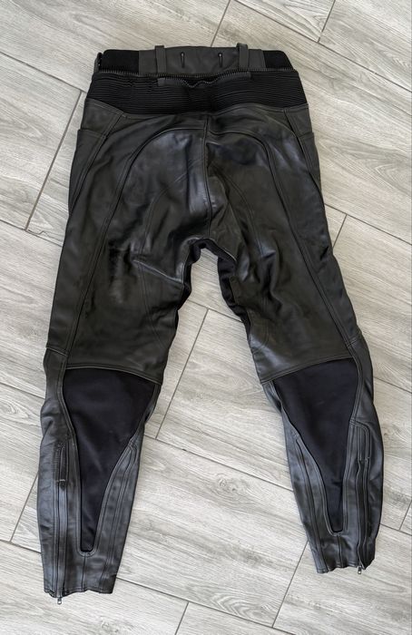 Pantaloni polo piele moto