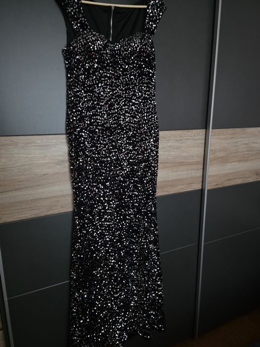 Официална рокля с паети