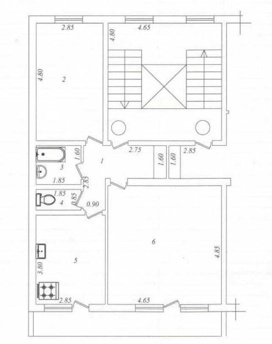 2/4/9 без ремонта, напротив ЖК Гринвич, Электроаппарат, Мирабадский рн