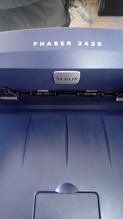 Отличен! Лазерен принтер Xerox Phaser 3435 с дуплекс и мрежа