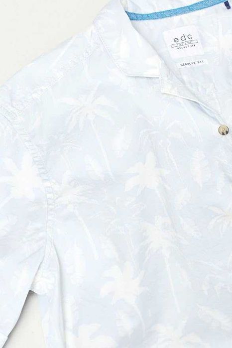 Мужская рубашка Esprit EDC Camp Shirt 100% хлопок, размер L (EU)