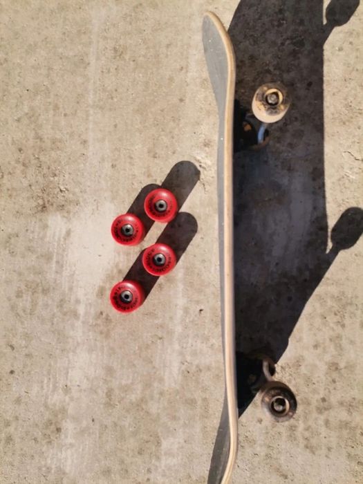 Skateboard Fracture - Set extra roti longboard Ridge