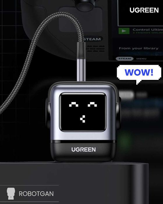 Зарядное устройство Ugreen Uno GaN Charger 65W