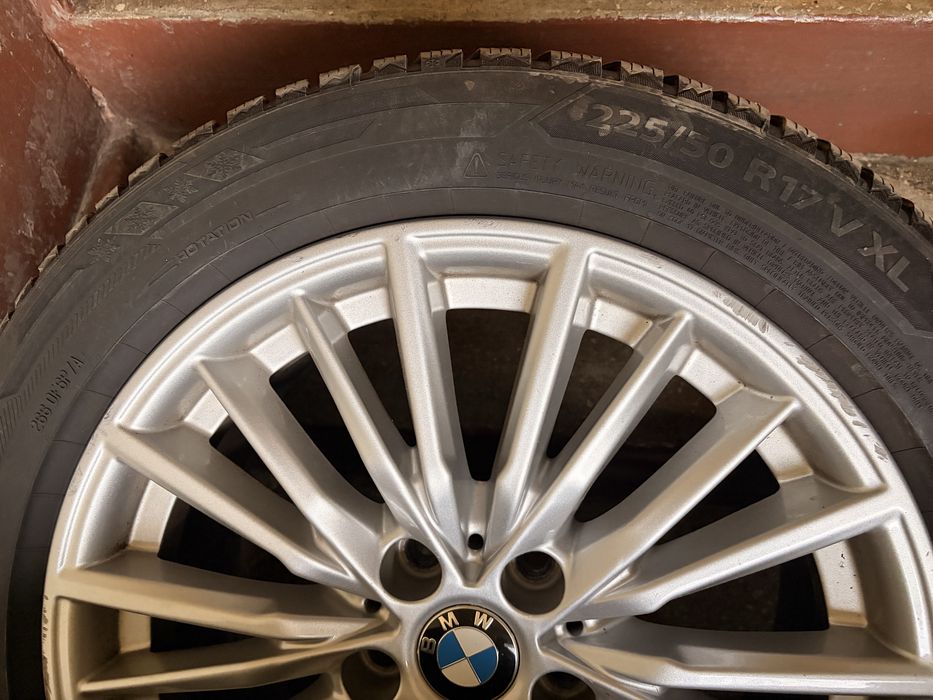 Set 4 Roți Iarnă Originale BMW Seria 3 G20 G21 – Jante Styling 771 R17 + Anvelope Barum DOT 2025 (Profil 8mm)
