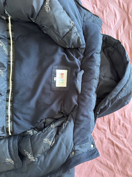 Куртка зимняя для девочки на рост 152см