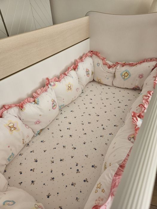 Обиколник за бебешко легло. Подходящ за легло 120/60см.,