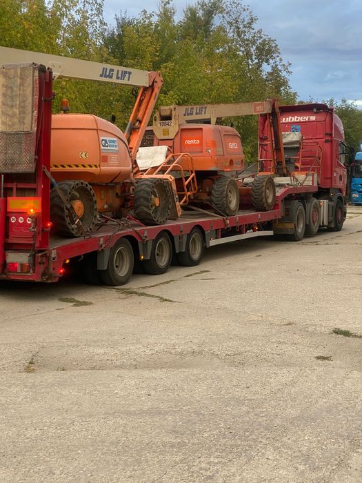 Transport utilaje de construcții ,utilaje agricole Camioane ETC