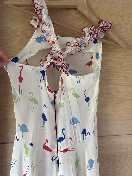 Рокля за момиче "ЧЕРВЕНО ФЛАМИНГО" Salzarra