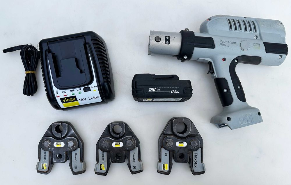 Viega Pressgun Picco 2-FL - Акумулаторна радиална преса за фитинги