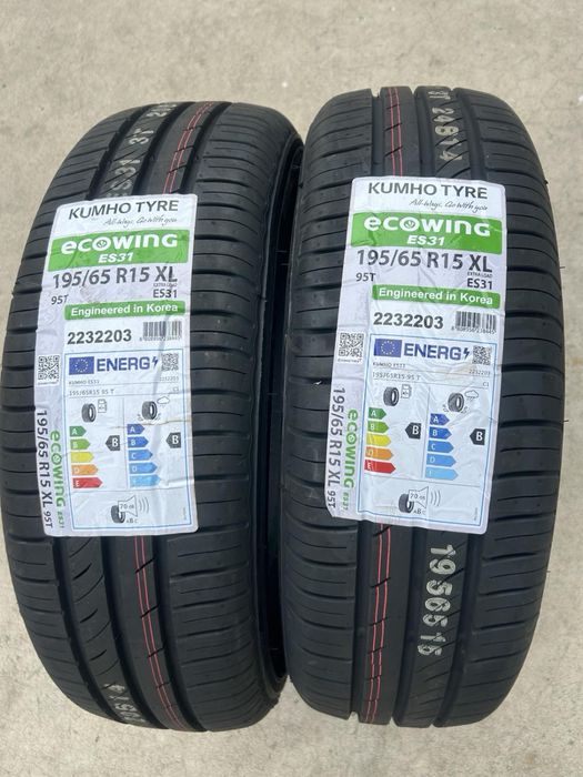 Чисто нови гуми KUMHO- 195/65 R15 XL