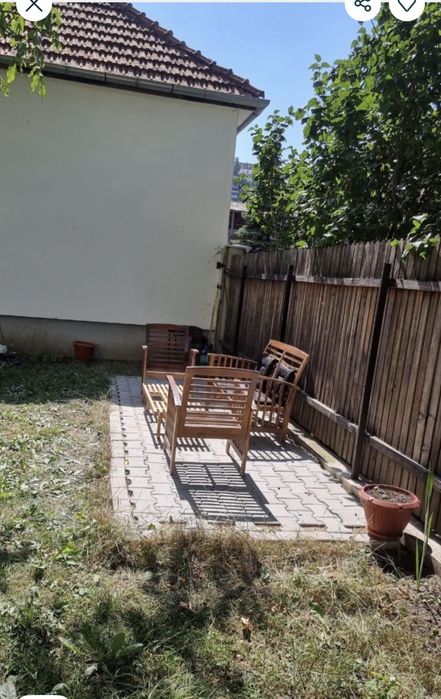 Set Mobilier terasa - gradina din lemn masiv