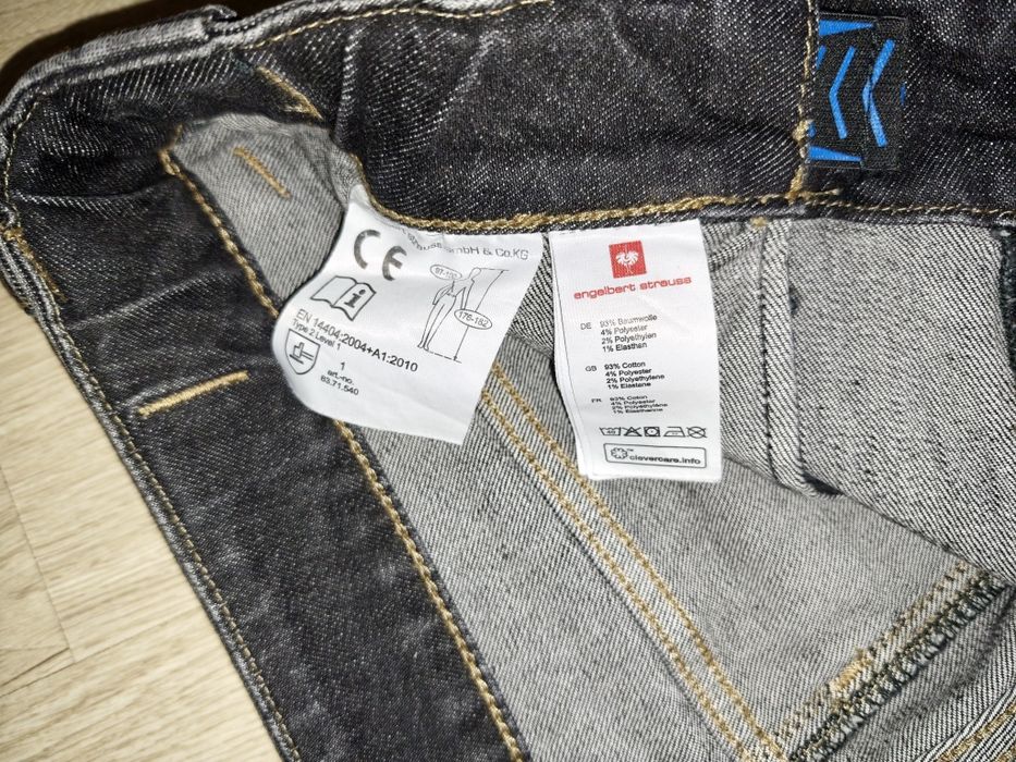 Engelbert Strauss Cargo worker jeans POWER denim, мъжки работни панталони, дънки