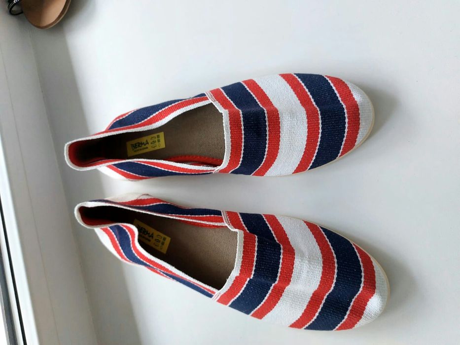 Эспадрильи ,новые,ткань текстиль