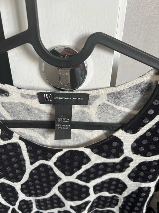 Новая демисезонная кофта с пайетками от International Concepts (США)