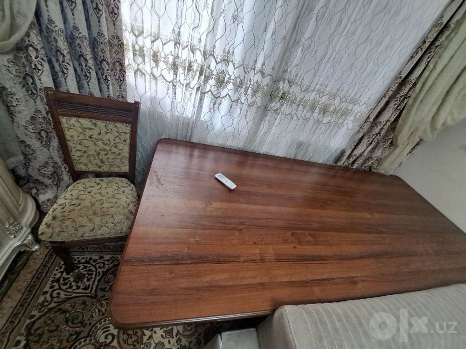 Mebel
Stol stul kamplekt 10tali
Lekin 9ta qogan
Stol: 275×120
