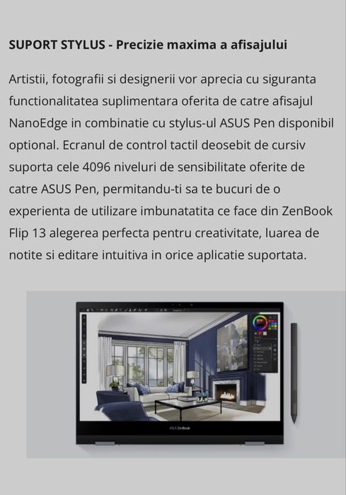 Asus Zenbook Flip 13 - Ecran Oled