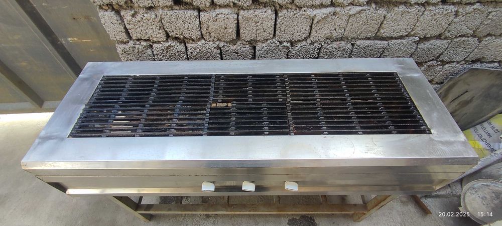 Газплита 3х 1400x500x900