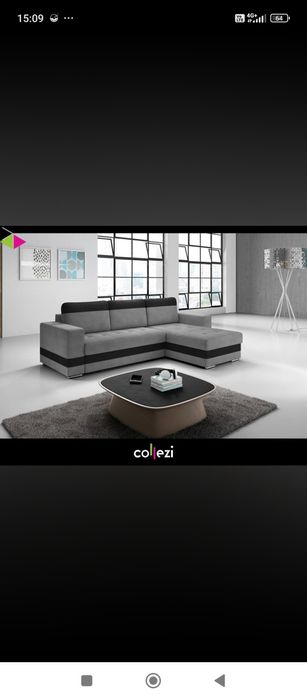 Мека мебел ъглови дивани