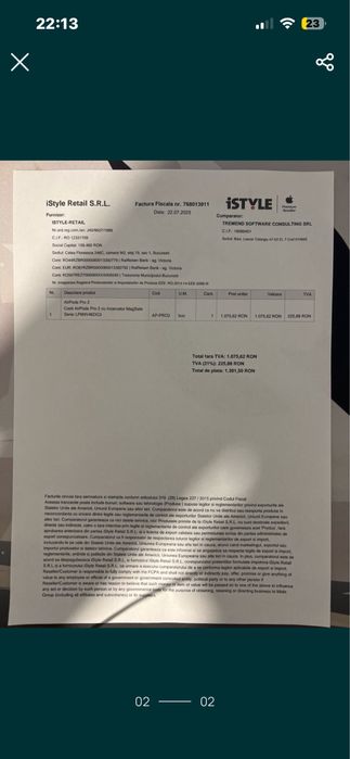 AirPods Pro 2 originale noi