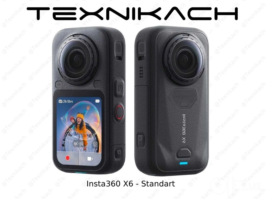 Insta360 X6 - Stanart • Yetkazib berish • Tekshirib to‘lash