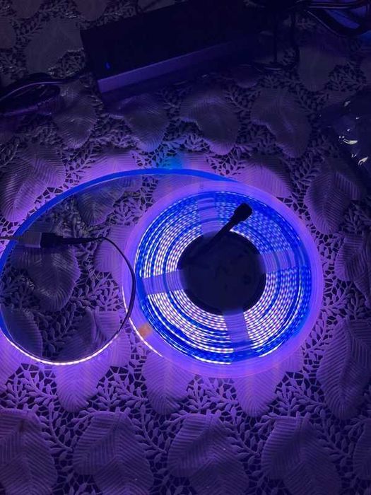 Bandă LED Neon RGBIC 10M – Smart, Flexibilă, Control Aplicație
