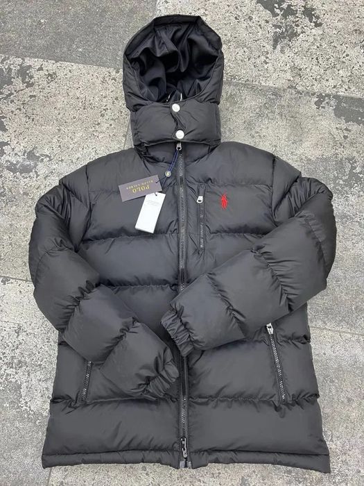 Geaca Polo Ralph Lauren puffer - puf natural de gasca