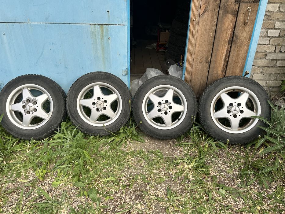 Диски с шинами мерседес R15 5/112