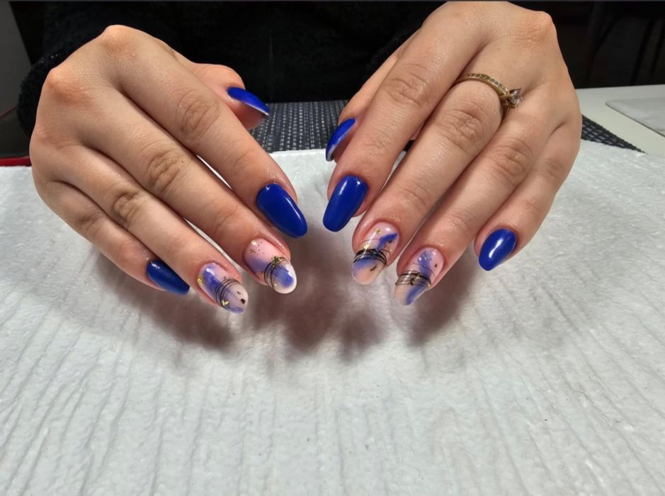 Unghii cu gel si oje semipermanenta