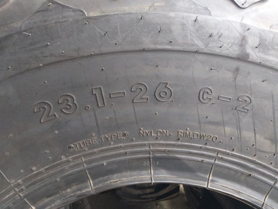 Anvelope noi 23.1-26 ARMOUR 14PR cauciucuri cilindru compactor R26