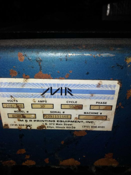 Ситопечат на тениски окомплектован автоматичен карусел  M&R 8 цвята