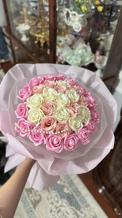 Мыльные розы 35шт