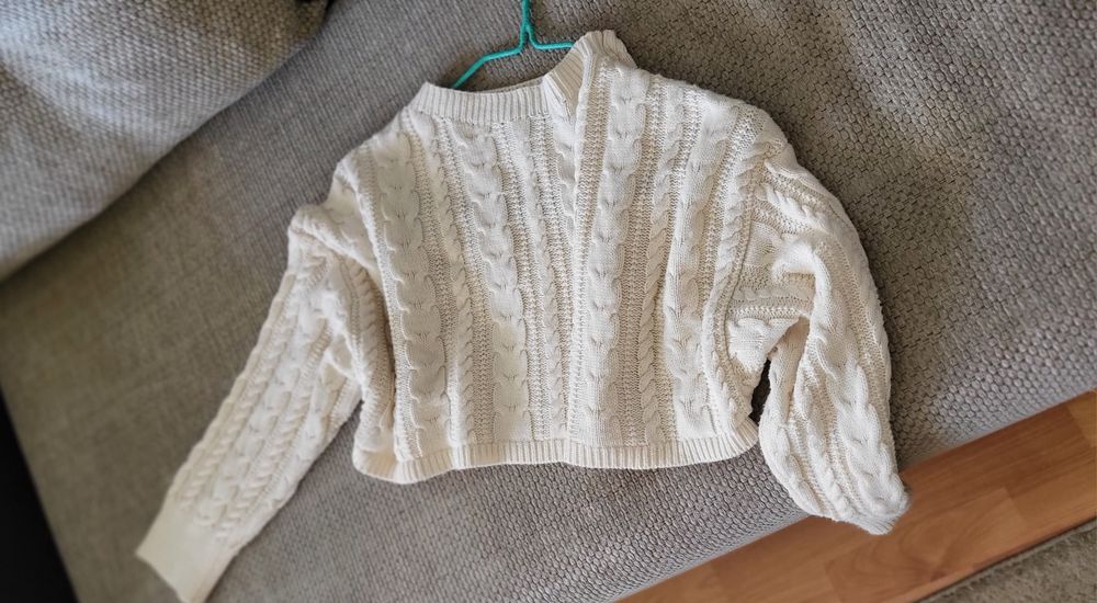 Pulover crop Stradivarius XS-S