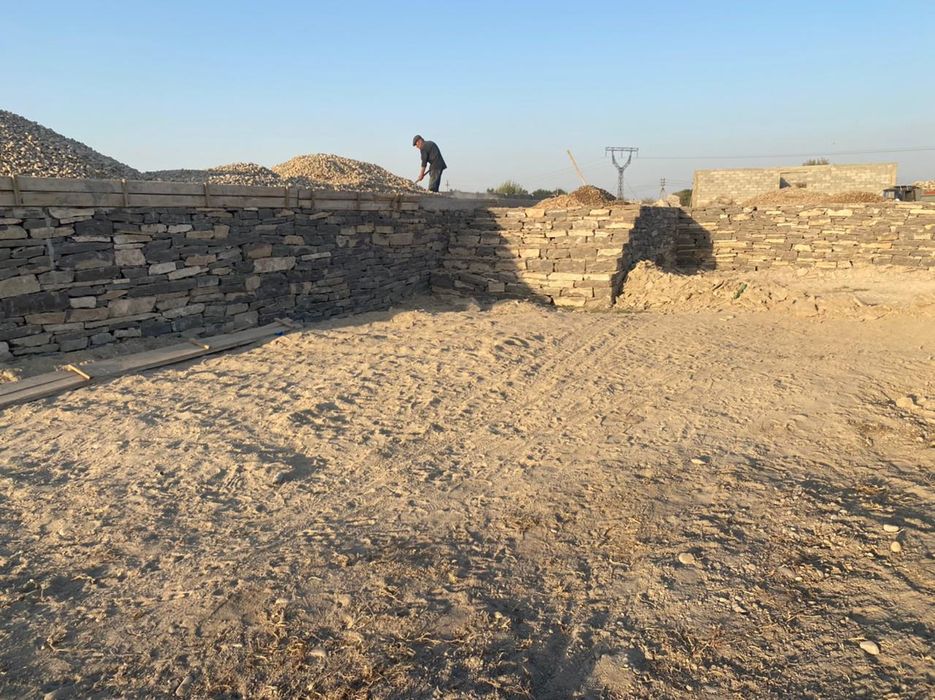 Фундамент таудың тасынан қалаймыз