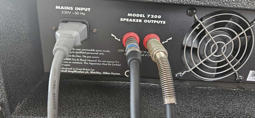 Marshall dynamic bass system set amplificator si 2 boxe 600 w