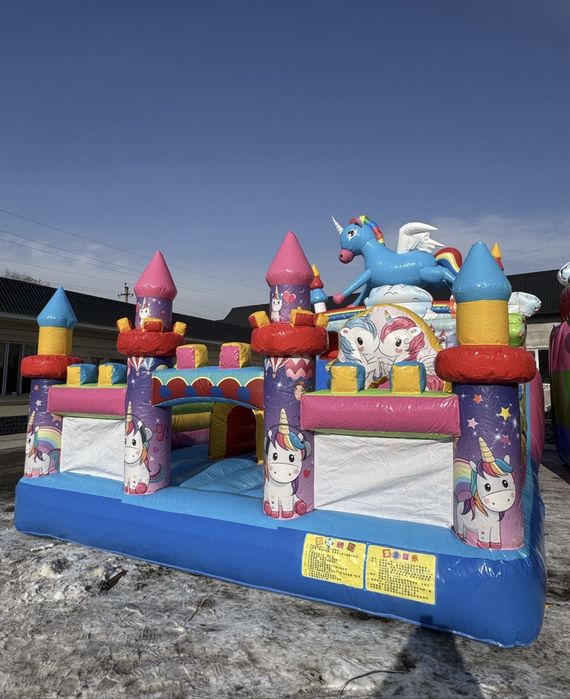 Батут надувной новый