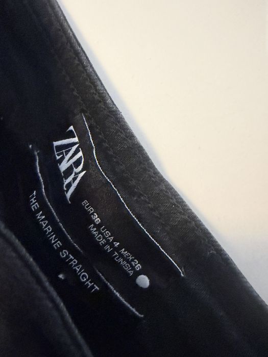 Дамски черни дънки Zara