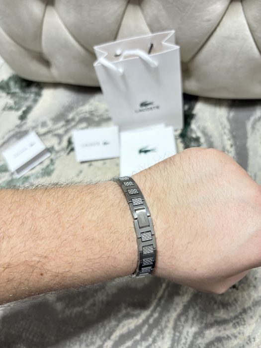 Bratara Lacoste Silver