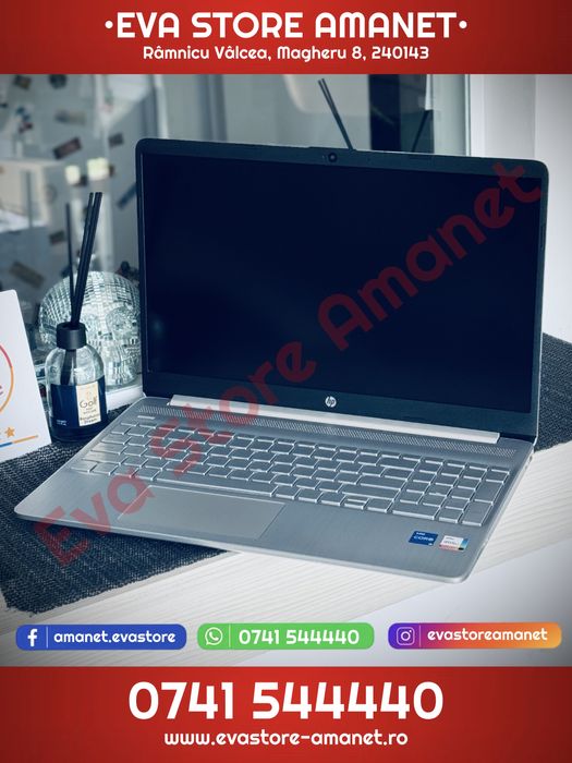 Laptop 15.6” HP 15s Intel Core i5-12th 512GB SSD 8GB RAM Windows 11