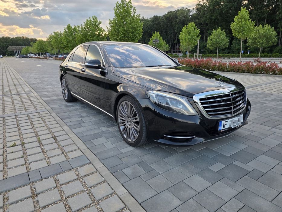 Mercedes s350 long proprietar impecabila estetic si tehnic ventilatie masaj tv/dvd soft close night vision