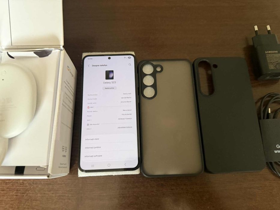 Vand /Schimb Samsung S 23   5 G   Phantom Black  128 Gb