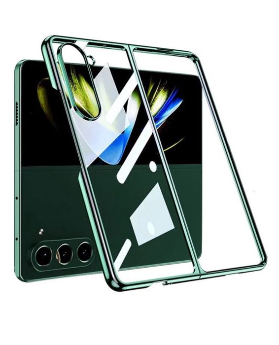 Samsung Z FOLD 5 Z FOLD 6 - Husa PC Slim Margine Lucioasa Fata Spate