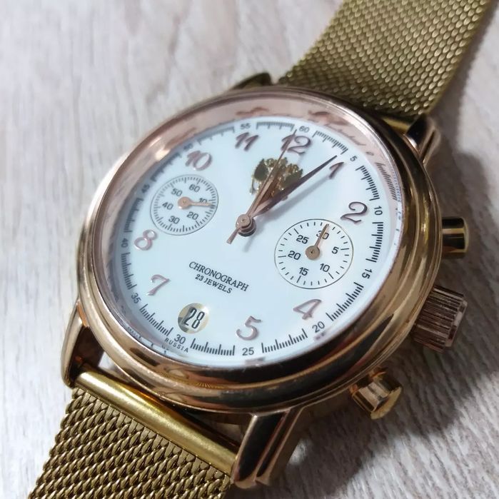 Часы Полёт-хронограф. (Россия).