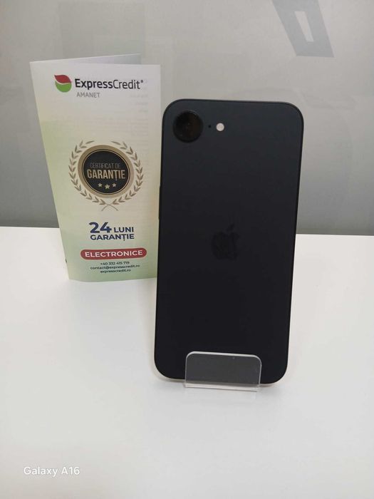 (AG46) iPhone 16E 128Gb 100% bateria B.4256 Garantie 2 ani