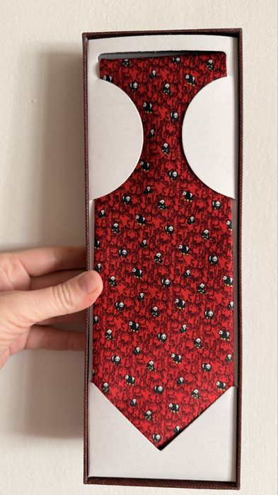 Новый мужской галстук с пандами
