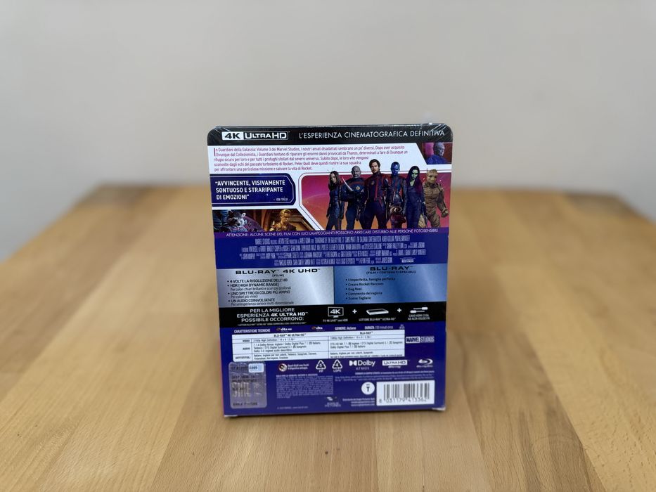 Steelbook 4K Guardians of the Galaxy 3