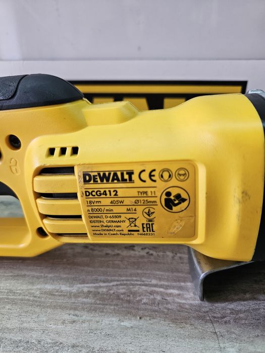Dewalt Ъглошлайф DCG412 18V.