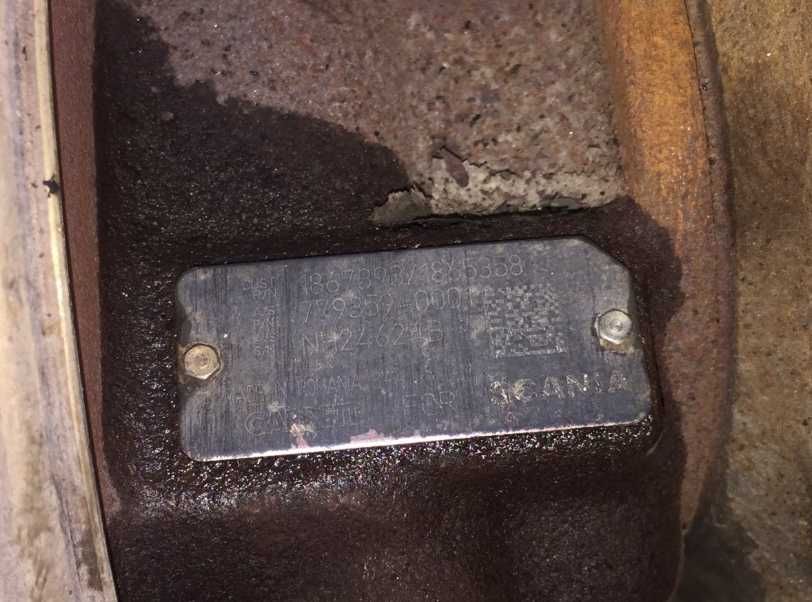 Turbo Scania motor DC16.19 - Piese de motor Scania