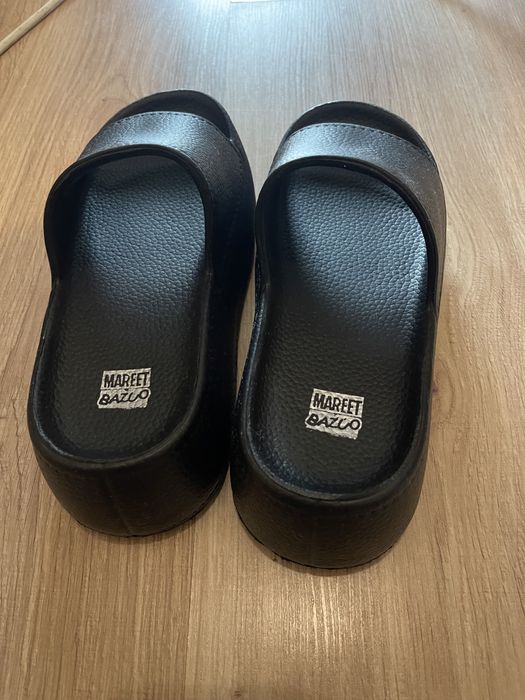 Дамски гумени чехли на платформа, чехли на платформа H&M